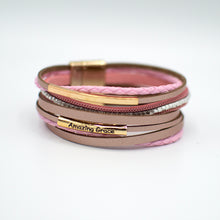 Load image into Gallery viewer, Leather Multi Strand Wrap Bracelet - Erelvis Accessories &amp; Jewelry
