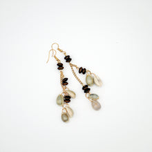 Load image into Gallery viewer, Golden Sea Shell Dangle Earwire Sea Snail Long Earrings - Erelvis Accessories &amp; Jewelry
