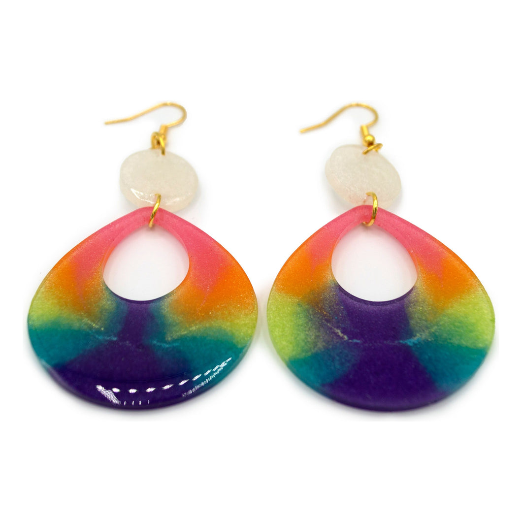 Acrylic Teardrop Earring | Rainbow Collection '21