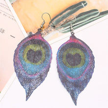 Load image into Gallery viewer, Hollow Leaf Earrings - Erelvis Accessories &amp; Jewelry
