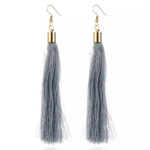 Load image into Gallery viewer, Vintage Ethnic Long Tassel Drop Earring - Erelvis Accessories &amp; Jewelry
