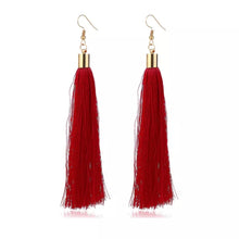 Load image into Gallery viewer, Vintage Ethnic Long Tassel Drop Earring - Erelvis Accessories &amp; Jewelry
