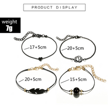 Load image into Gallery viewer, Fashion Bohemia Charm Bracelet | 4 Pcs - Erelvis Accessories &amp; Jewelry
